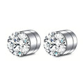 Magnetic Crystal Stud Earrings