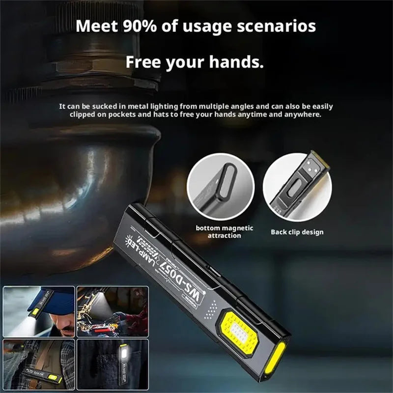 Mini Rechargeable Warning Work Light