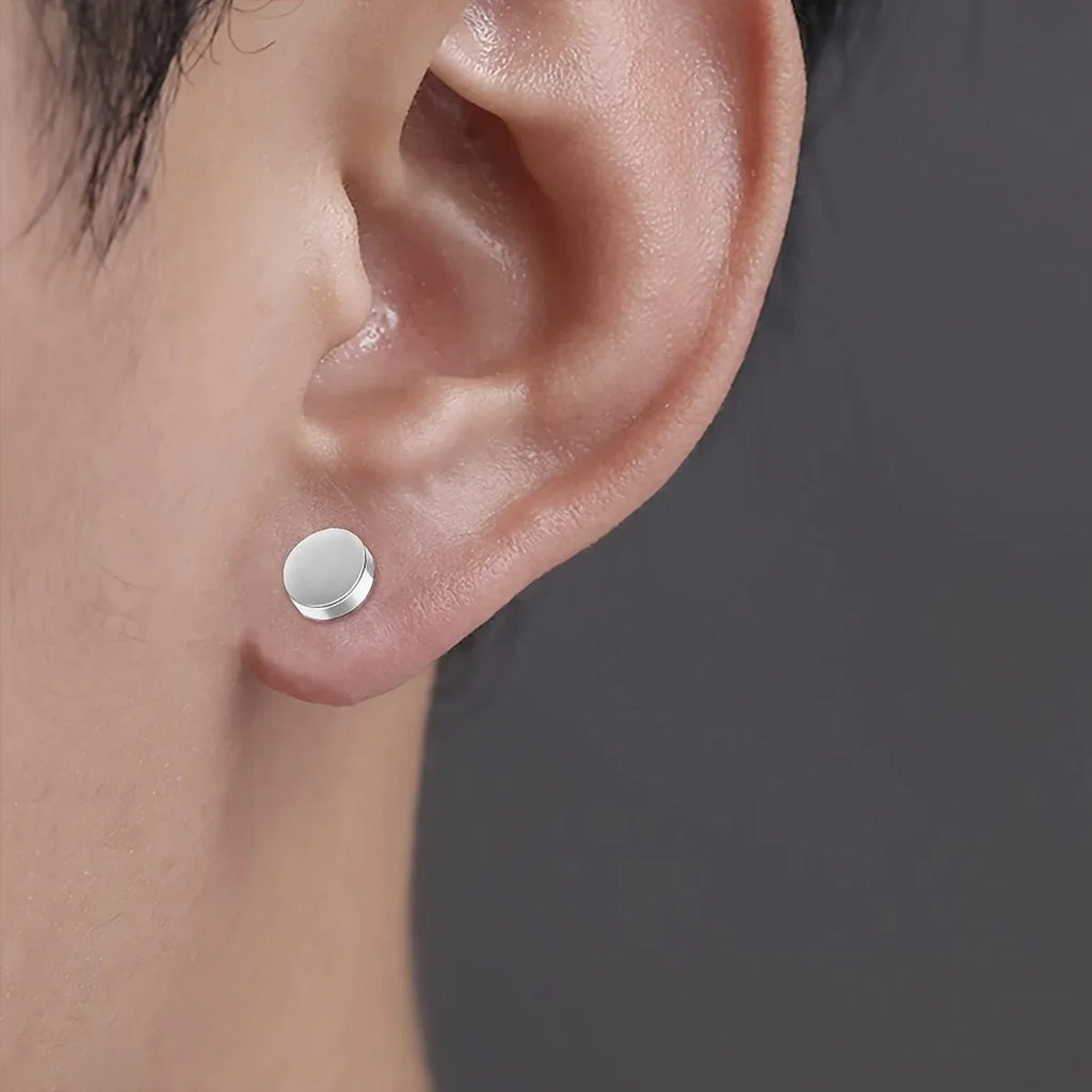 Magnetic Crystal Stud Earrings