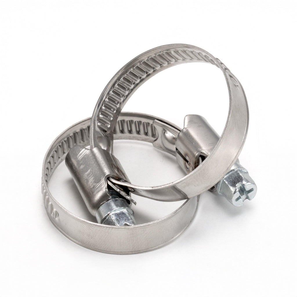 W2 Stainless Steel Hose Clips, 32mm - 50mm