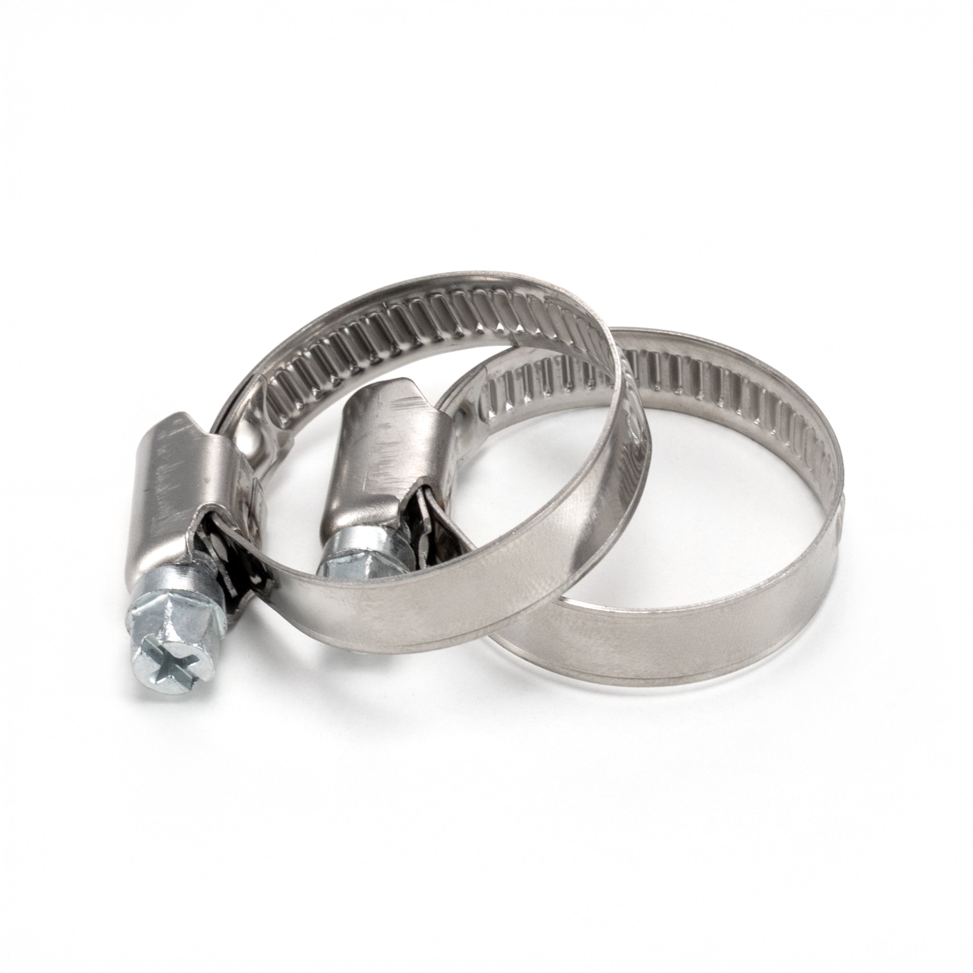W2 Stainless Steel Hose Clips, 32mm - 50mm