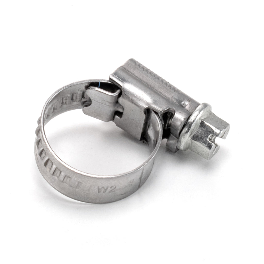 W2 Stainless Steel Hose Clips, 8mm - 12mm