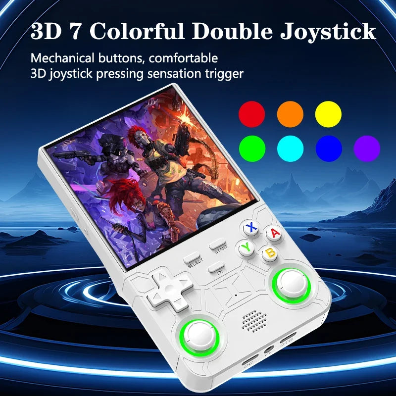 Handheld Games Console 4" IPS Linux 64G Retro Video Gaming WiFi Open Source