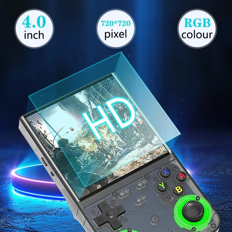 Handheld Games Console 4" IPS Linux 64G Retro Video Gaming WiFi Open Source