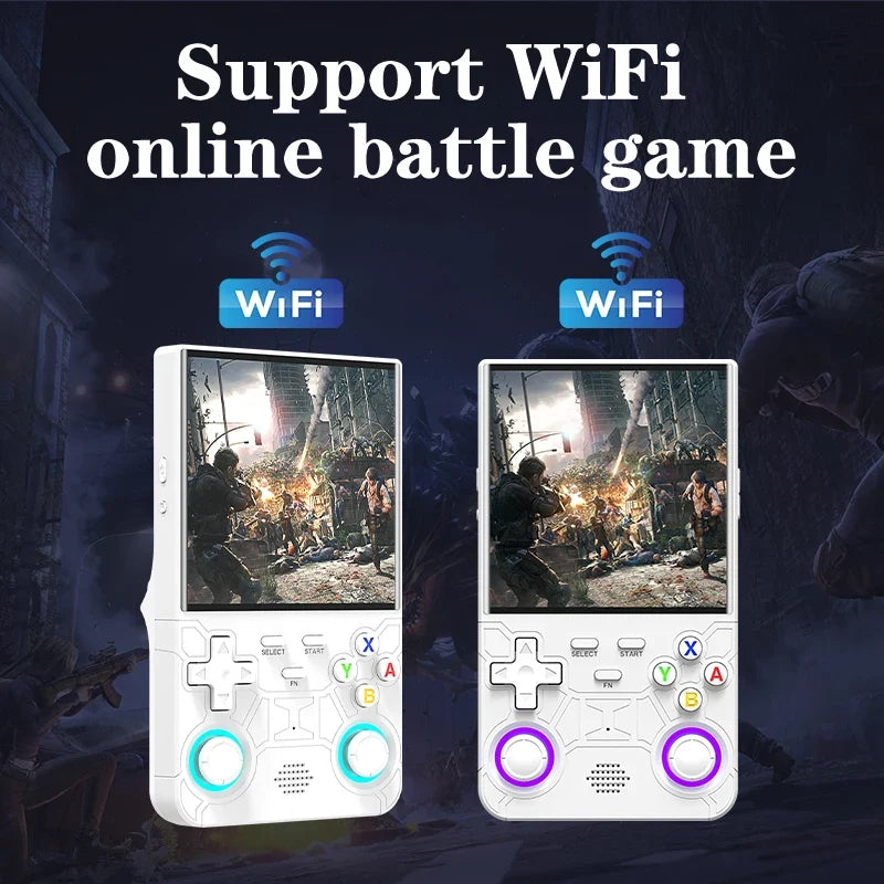 Handheld Games Console 4" IPS Linux 64G Retro Video Gaming WiFi Open Source