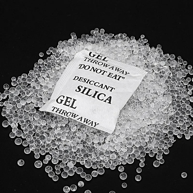 50 Packs 5g Non Toxic Nonwovens Silica Gel Desiccant Damp Kitchen Room Living Moisture Dehumidifier Absorber Bag