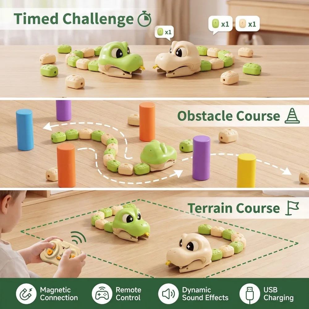 2-Player Magnetic CroC Battle Cars