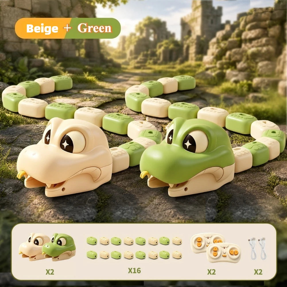 2-Player Magnetic CroC Battle Cars